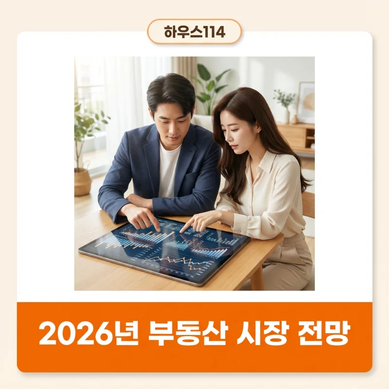 2026 부동산 전망 공급 절벽과 자금 전략 인포그래픽